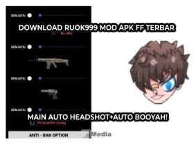 Download Ruok999 MOD Apk FF Terbaru, Main Auto Headshot+Auto Booyah!