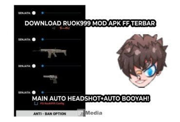 Download Ruok999 MOD Apk FF Terbaru, Main Auto Headshot+Auto Booyah!