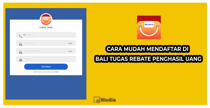 Mendaftar di Bali Tugas Rebate Penghasil Uang