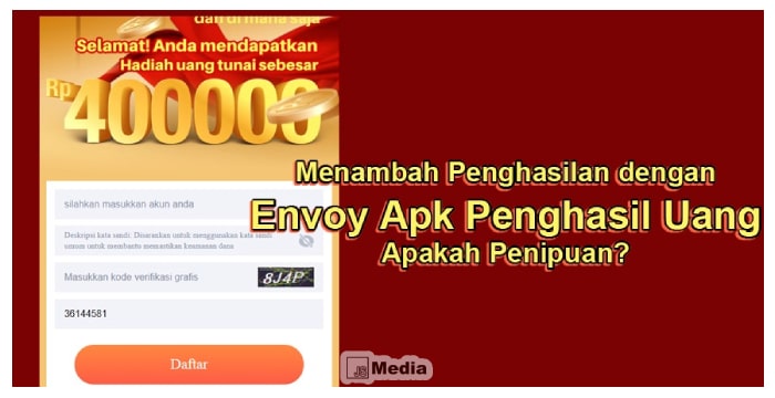 Envoy Apk Penghasil Uang, Apakah Penipuan?