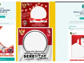 Twibbon Kibarkan Bendera Merah Putih 2021, Download Gratis Disini