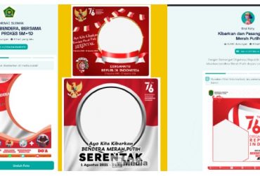 Twibbon Kibarkan Bendera Merah Putih 2021, Download Gratis Disini