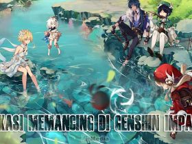 Lokasi Memancing di Genshin Impact