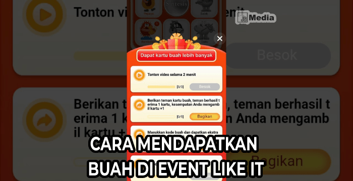 Cara Mendapatkan Buah di Event Like It