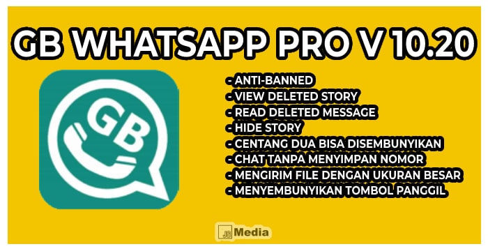 Fitur Aplikasi GB Whatsapp Pro v 10.20
