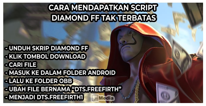 Cara Mendapatkan Script Diamond FF Tak Terbatas