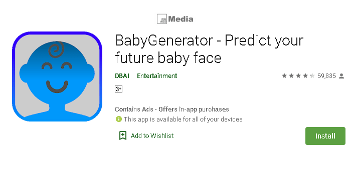 Download Aplikasi Untuk Menebak Wajah Bayi Baby Gen