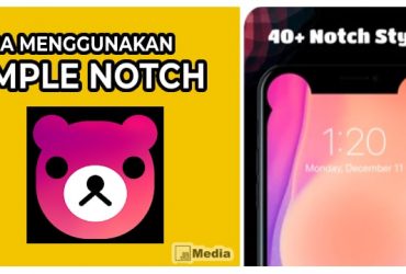 Cara Menggunakan Simple Notch Apk, Wallpaper Bikin Gemes