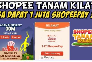 Jadwal Shopee Tanam Kilat, Jangan Sampai Terlewat!