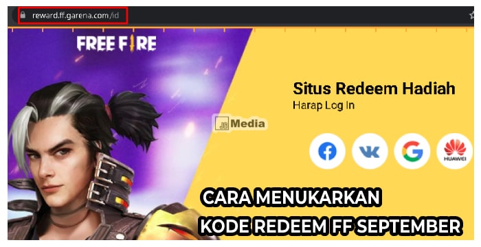 Cara Menukarkan Kode Redeem Bulan September