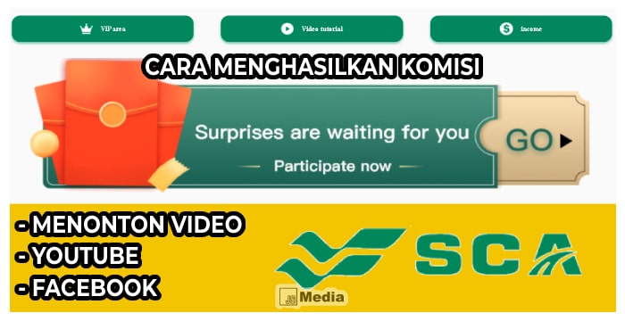 Cara Menghasilkan Komisi di SCA Penghasil Uang