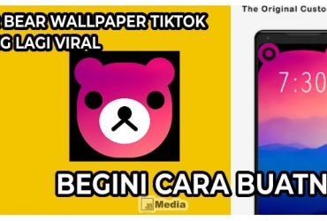 Ear Bear Wallpaper TikTok yang Lagi Viral, Begini Cara Buatnya!