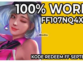 Kode Redeem FF September FF107NQ4X9U3, 100% Works!