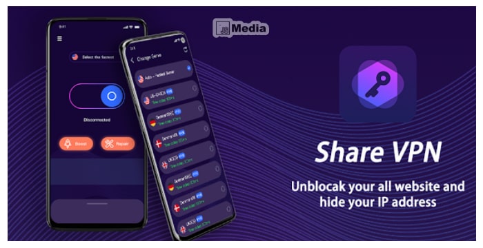 Aplikasi Share VPN, Makin Mudah Terhubung Dengan Server Luar Negeri