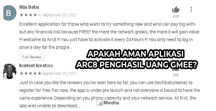 Apakah Aman Aplikasi ARC8 Penghasil Uang GMEE?