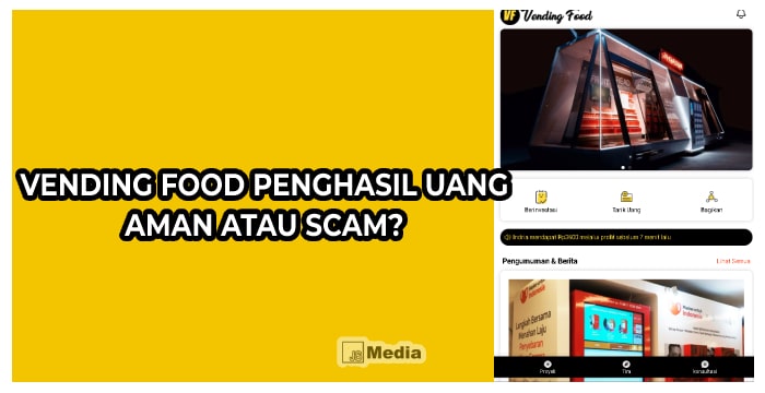 Vending Food Penghasil Uang, Aman Atau Scam?