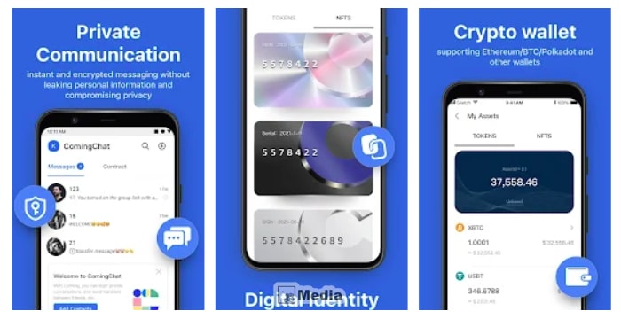 ComingChat Apk, Penambang Crypocurrency dan Media Bertukar Pesan