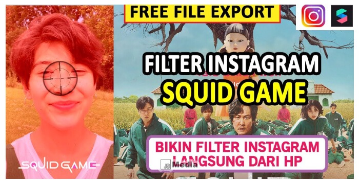 Filter Instagram Squid Game, Gemes Banget Kaya Filmnya