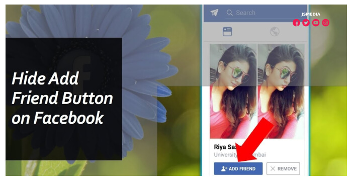 Tutorial Menyembunyikan Tombol Tambahkan Teman FB