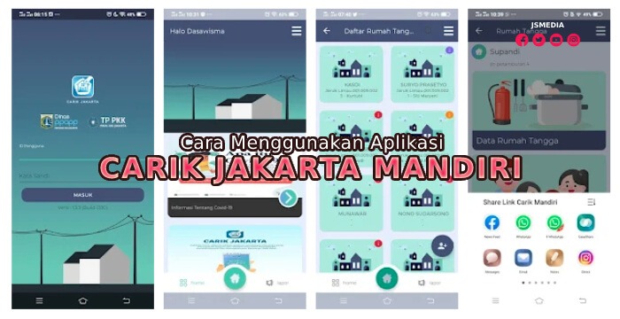 Cara Menggunakan Aplikasi Carik Jakarta Mandiri