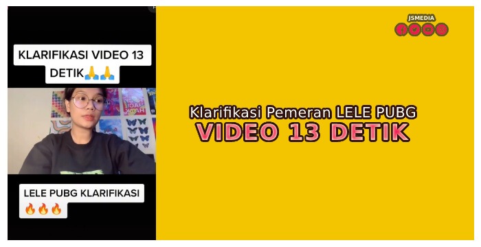 Klarifikasi Pemeran LELE PUBG Video 13 Detik