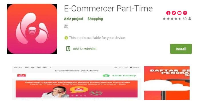 Apa Itu Aplikasi E-Commerce Part Time?