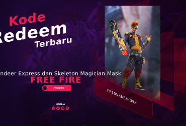 Kode Redeem Reindeer Express dan Skeleton Magician Mask