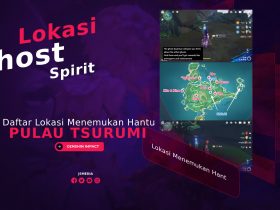 Daftar Lokasi Menemukan Hantu (Ghost Spirit) di Pulau Tsurumi