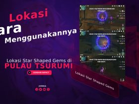 Lokasi Star Shaped Gems di Pulau Tsurumi