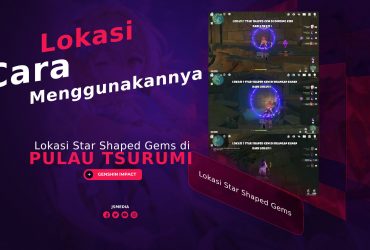 Lokasi Star Shaped Gems di Pulau Tsurumi