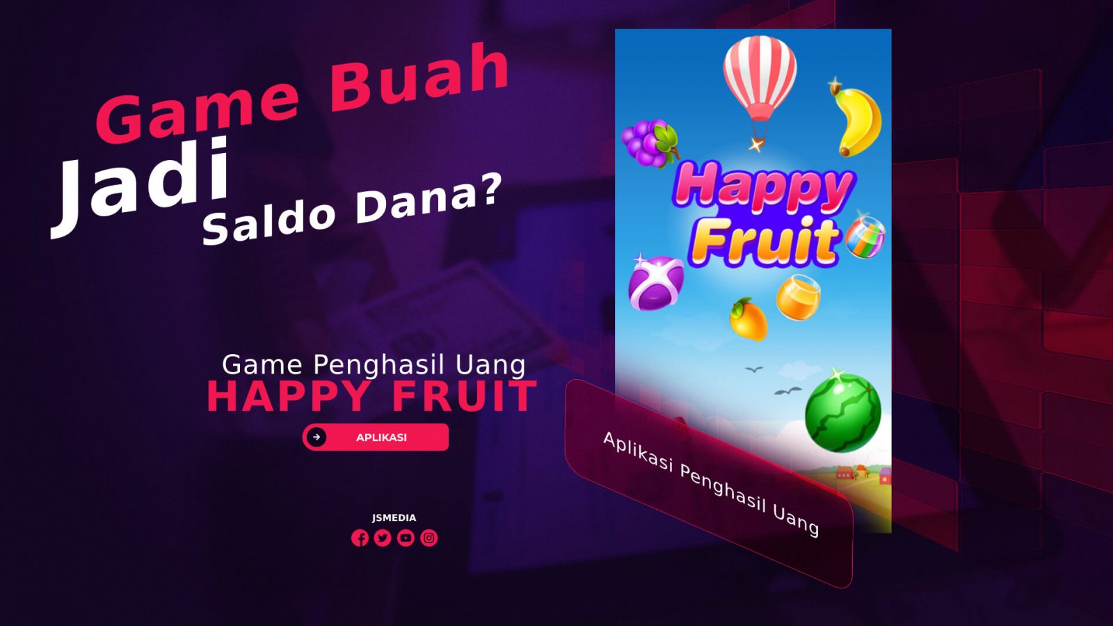 Game Happy Fruit Penghasil Uang, Game Buah Jadi Saldo Dana