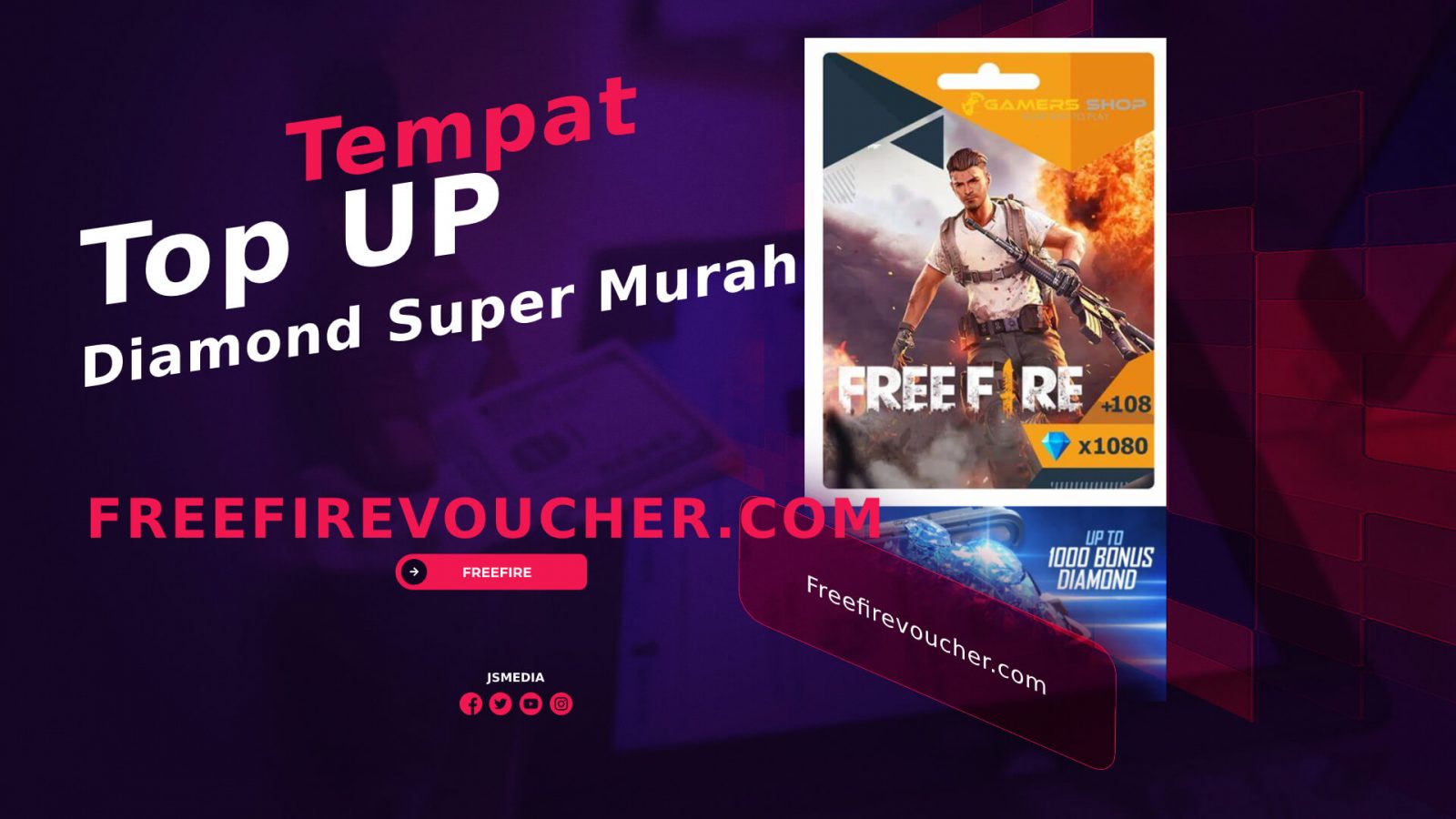 Freefirevoucher.com, Tempat Top UP Diamond Super Murah?