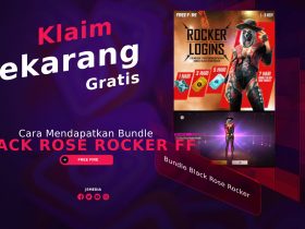 Cara Mendapatkan Bundle Black Rose Rocker FF Gratis!