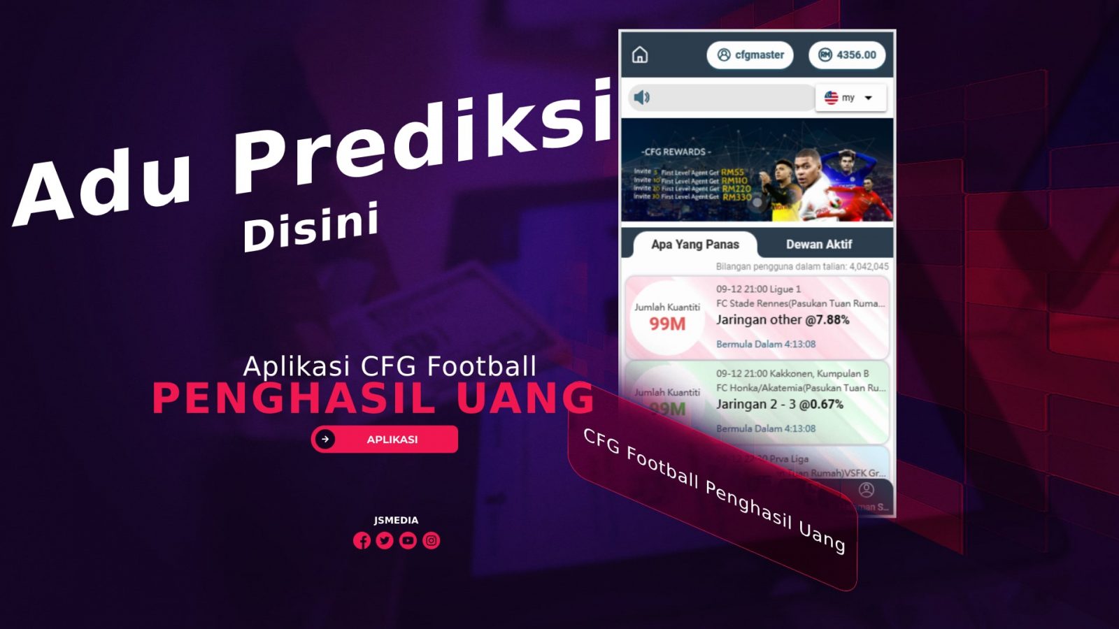 Aplikasi CFG Football Penghasil Uang