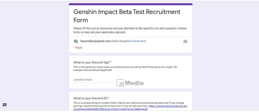 Genshin Impact Beta