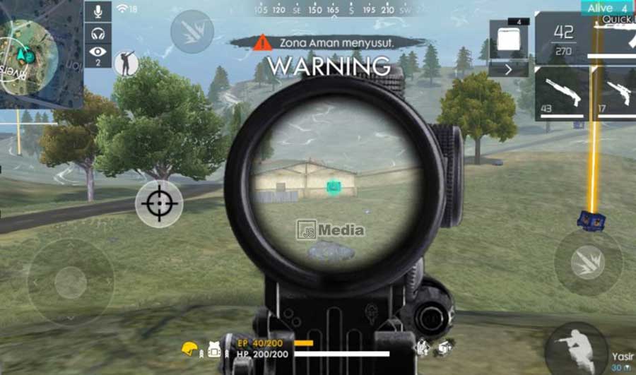 Teknik Menembak di Free Fire