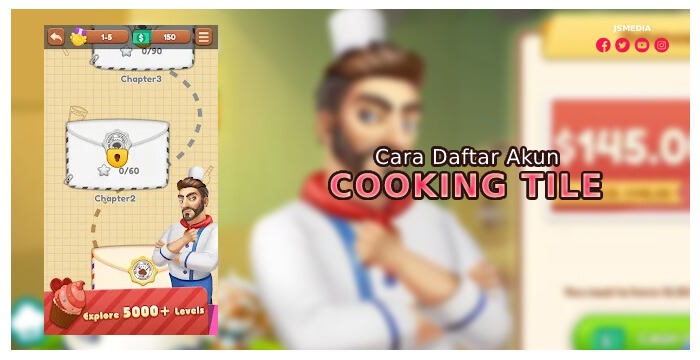 Cara Daftar Akun Cooking Tile