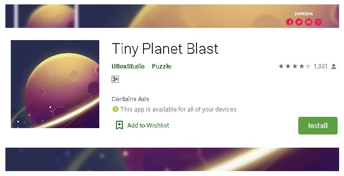 Cara Download Game Tiny Planet Blast