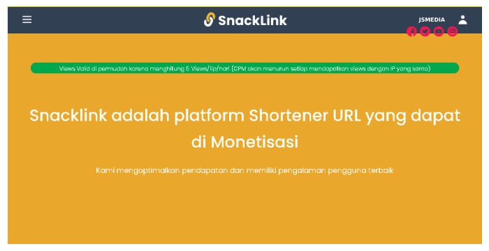 Apakah SnackLink Penghasil Uang itu?