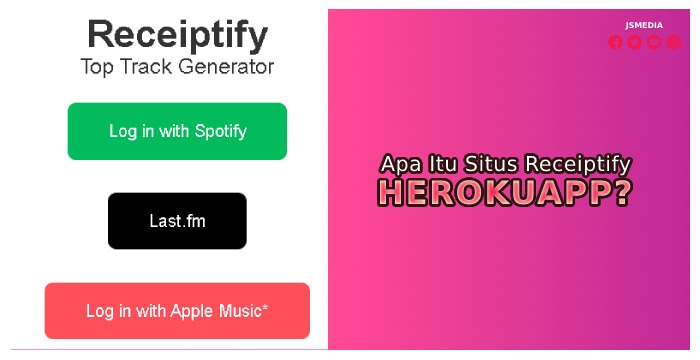 Apa Itu Situs Receiptify Herokuapp com?