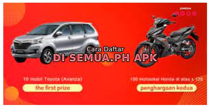 Cara Daftar di Semua.PH Apk