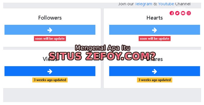 Mengenal Situs Zefoy.com