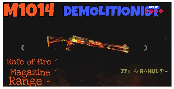 Skin Panjang M1014 Demolitionist