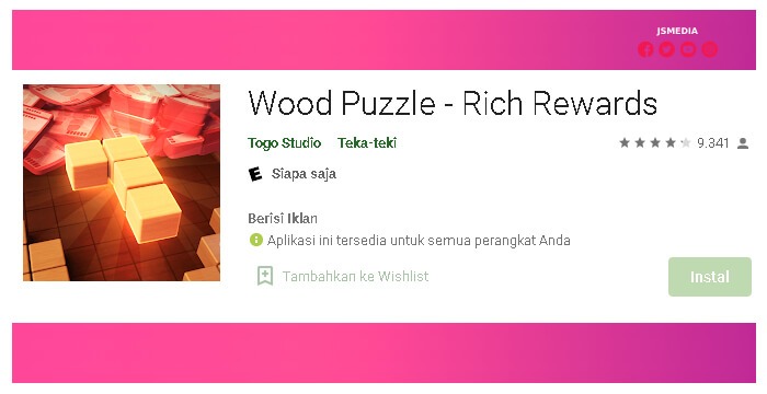 Cara Download Wood Puzzle Aplikasi Penghasil Uang