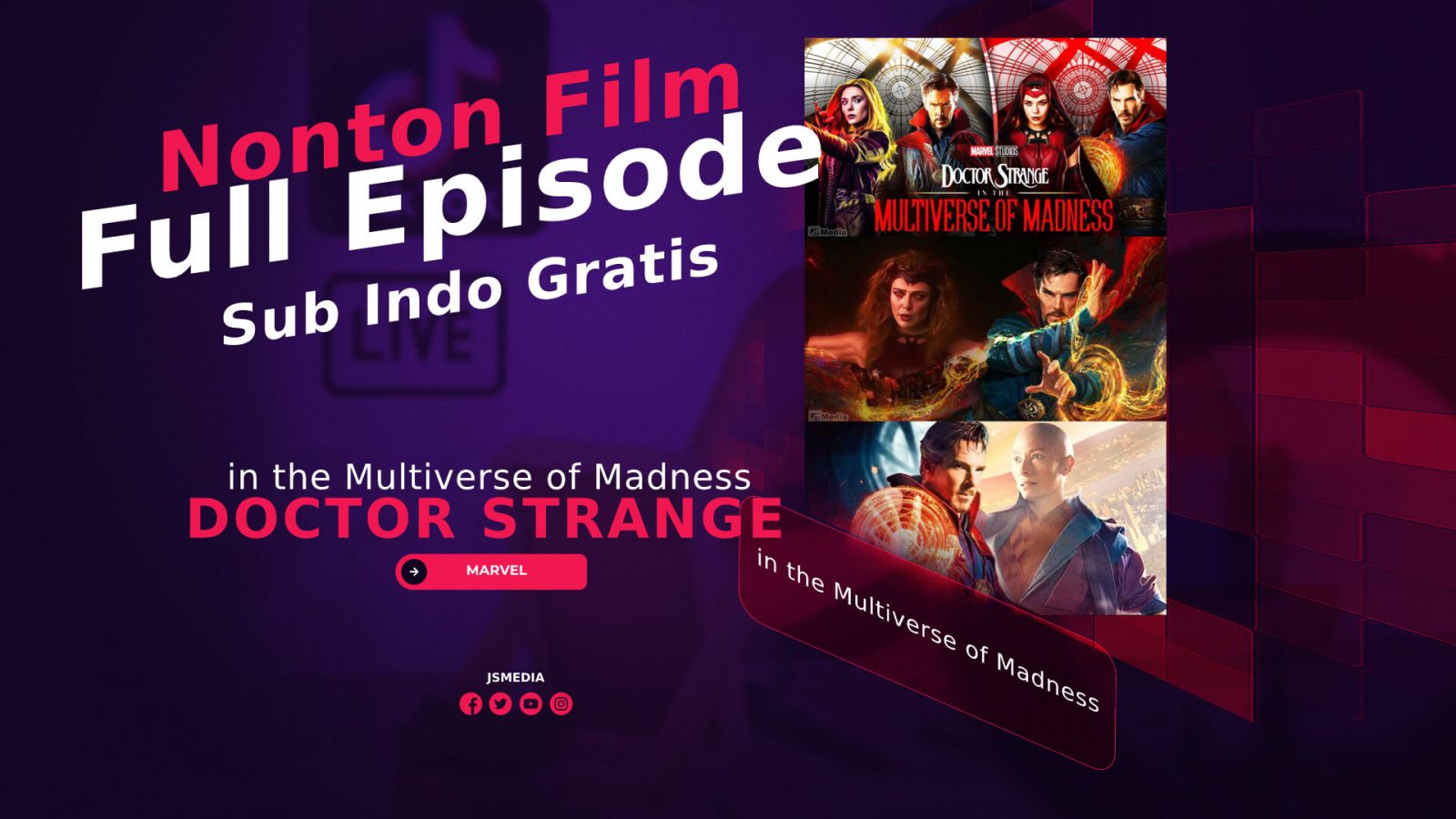 Nonton Doctor Strange in the Multiverse of Madness Full Movie Sub Indo