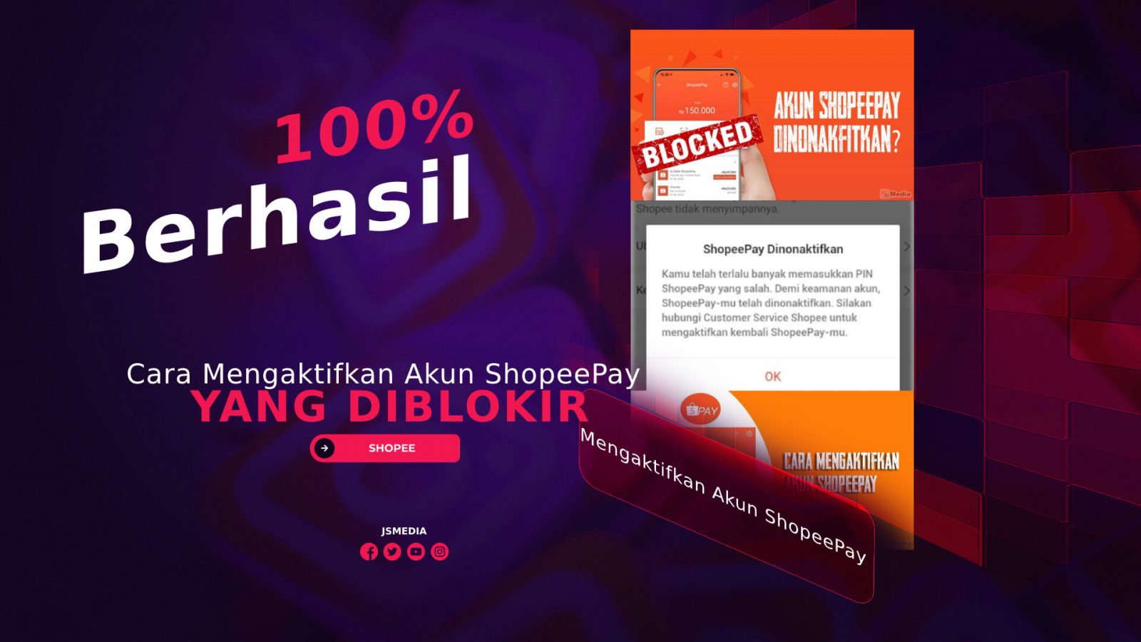 Cara Mengaktifkan Akun ShopeePay yang Diblokir