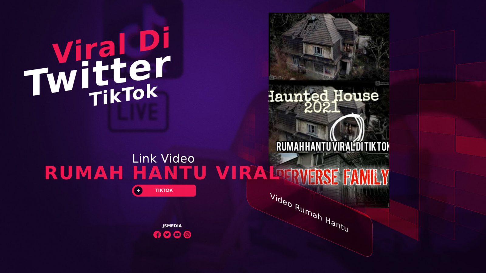 Link Video Rumah Hantu Viral di Twitter dan TikTok, Ternyata Ini Isinya!