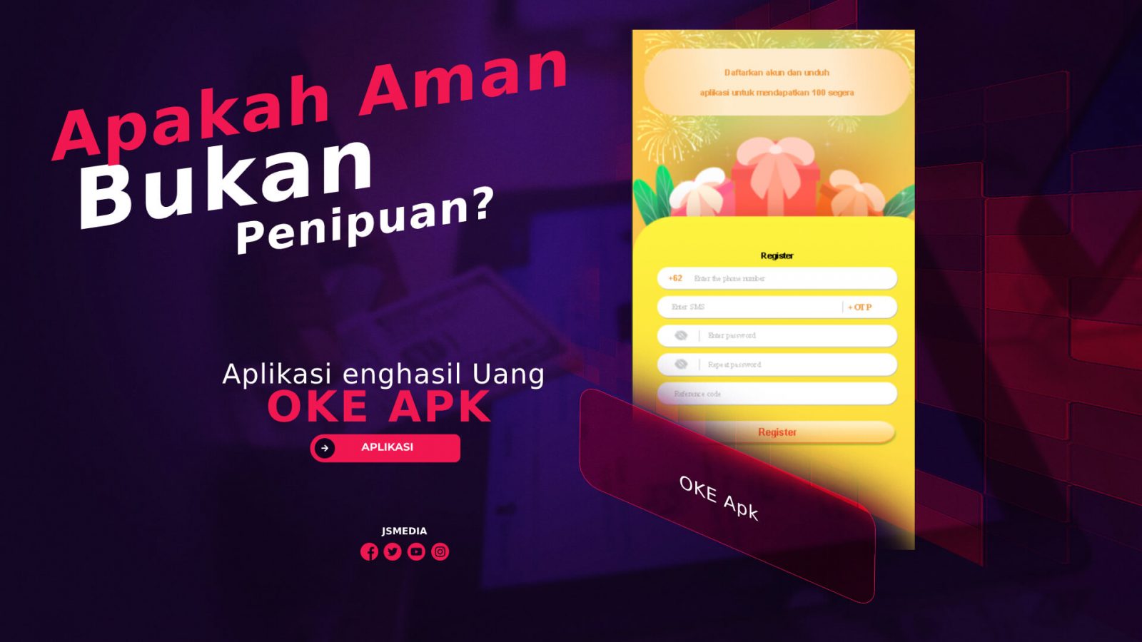 OKE Apk Penghasil Uang, Apakah Aman Digunakan?