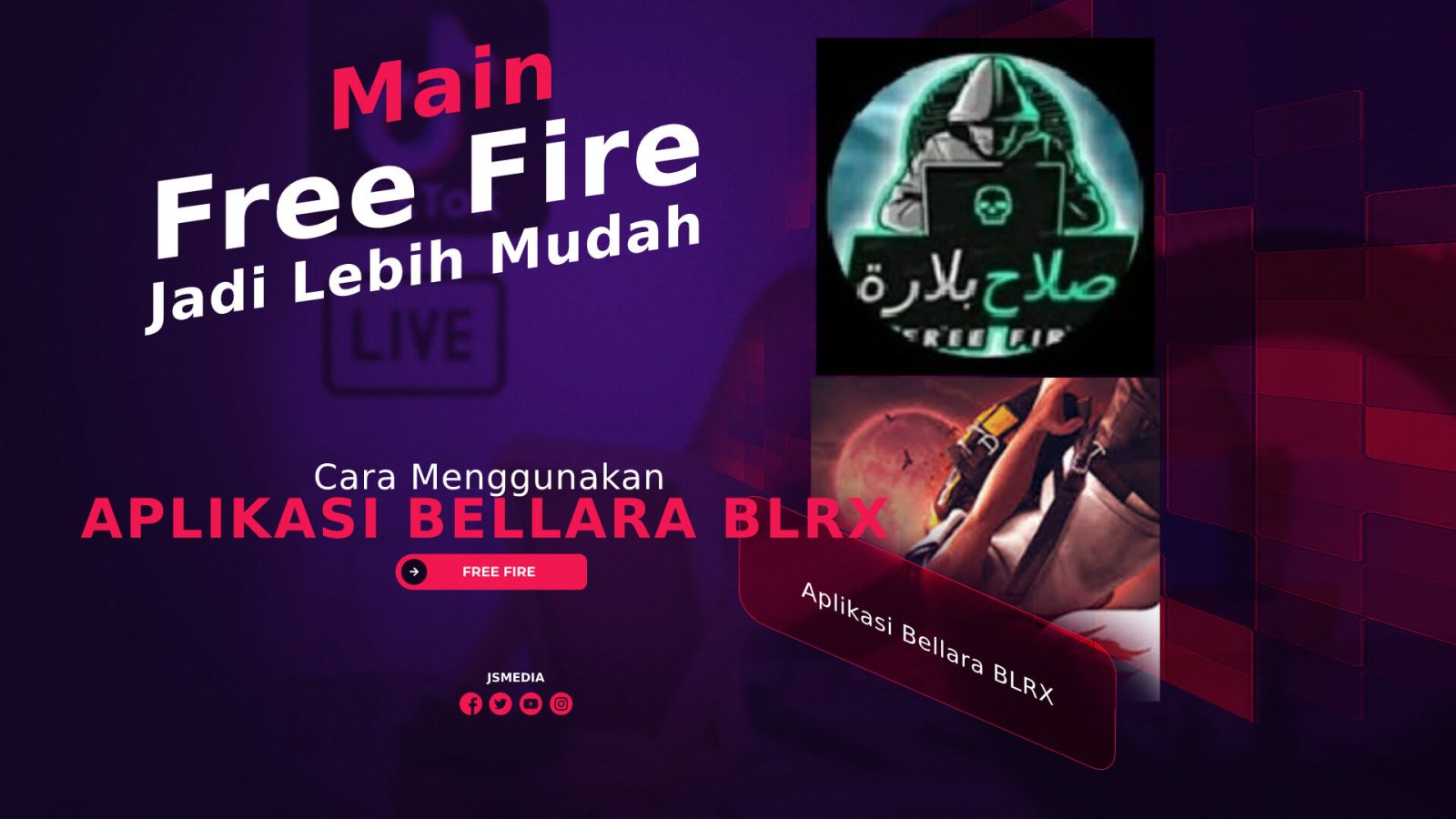 Download Aplikasi Bellara BLRX, Main Free Fire Jadi Lebih Mudah