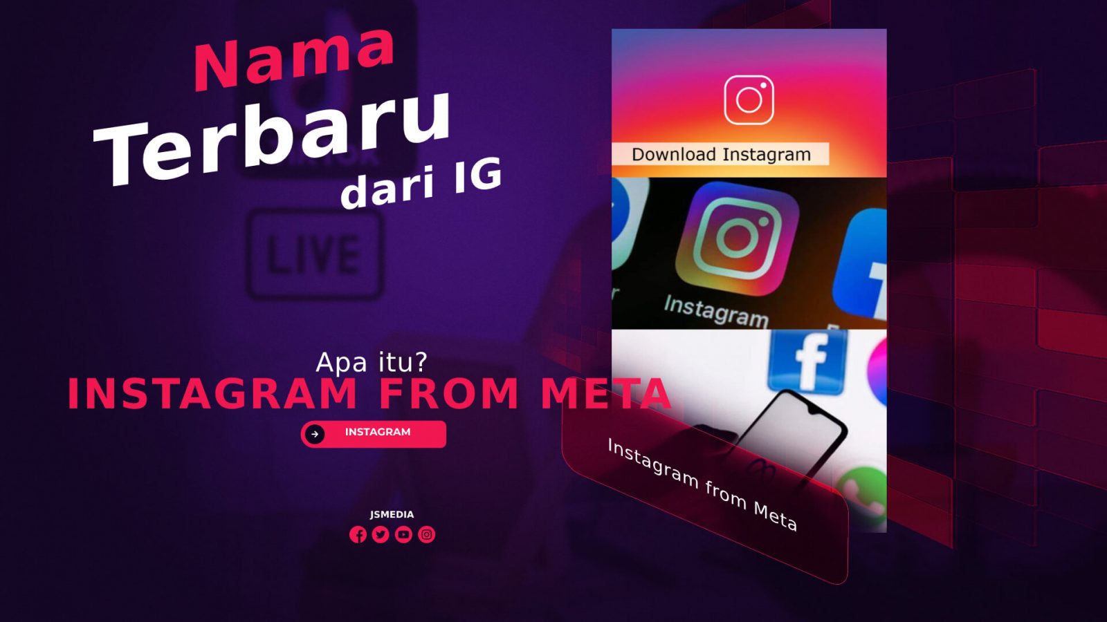 Apa itu Instagram from Meta? Nama Terbaru dari IG